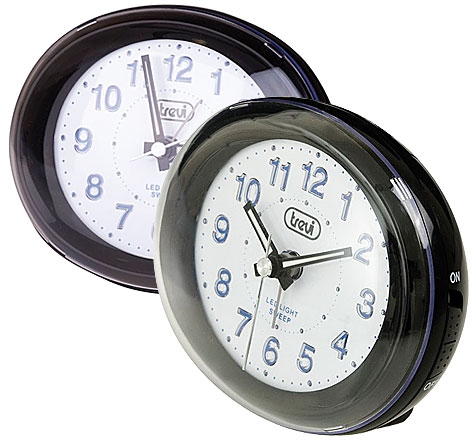 Quarz-Wecker SL3052 mit blauer LED-Hintergrundbeleuchtung