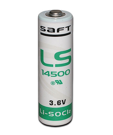 Mignon Lithium Batterie R6 AA mit Konsumerpol 3,60V / 2,60Ah lose