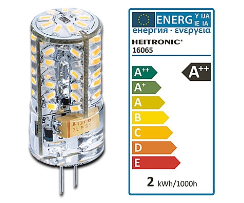 LED NV Stiftsockellampe 180 lm / 1,80W  / G4 /  12V  AC/DC / 2.700K / 300° / ww