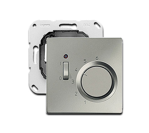 Jung Abdeckung für Raumtemperaturregler Aluminium