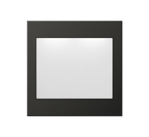 Jung LED-Lichtsignal mit weißen und blauen LEDs - Metallausführung