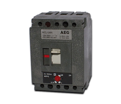 AEG Leistungsschalter MCLBS128N / 75-100A