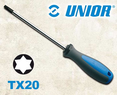 Unior Schraubendreher TX 20 mit 3-Komponenten-Griff - 621TBI