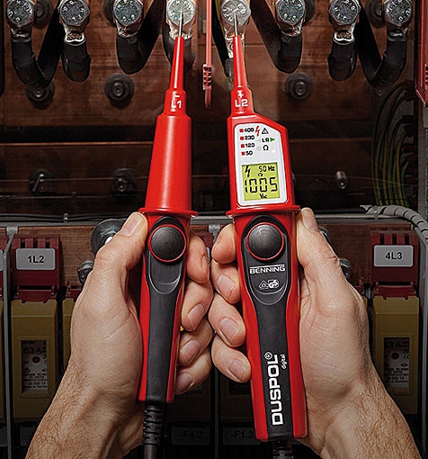 Benning Duspol Spannungs- und Durchgangsprüfer digital / IP65
