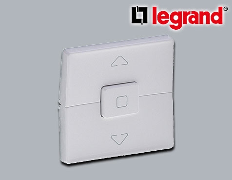 Legrand Valena Life Abdeckung Rollladen-/Jalousieschalter und -taster aus Thermoplast Ultraweiß glänzend