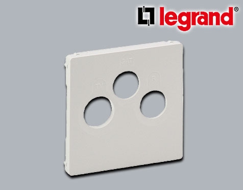 Legrand Valena Life Abdeckung TV-R-SAT-Dosen System Legrand Ultraweiß