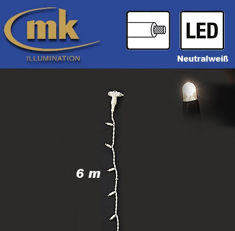 Ersatzstrang weiß zu LED DRAPE LITE® 1200 Gummi Lichtervorhang 019-337