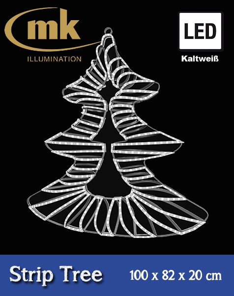 QuickFix Collection LED Strip Tree kaltweiß IP67 für den Aussenbereich 230V / ~87W