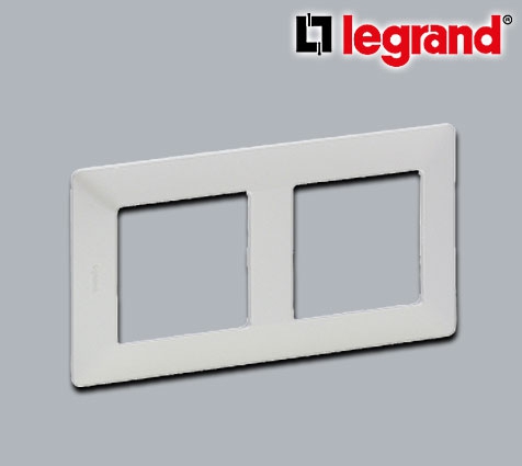 Legrand Valena Life Rahmen 2-fach Perlmutt glänzend
