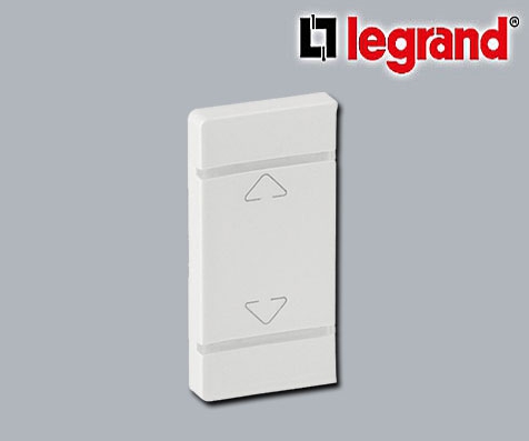 Legrand Valena Life Wippe 1-Modul / Auf/Ab / Ultraweiß glänzend