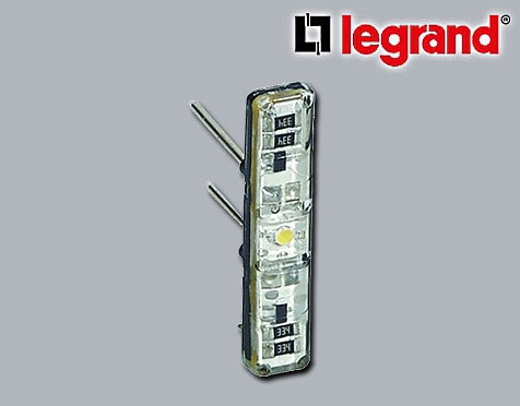 Legrand Steckbare LED blau für Schalter/Taster