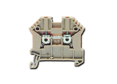 Reihenklemme Schraubtechnik 2,5 mm2 beige / 17100.2