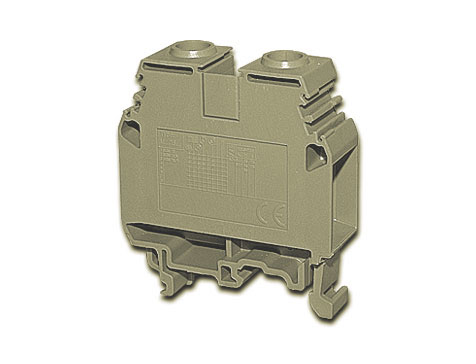 Reihenklemme Schraubtechnik 35 mm2 beige / 17140.2