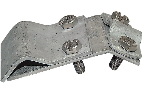 Blitzschutz Dachrinnenklemmen