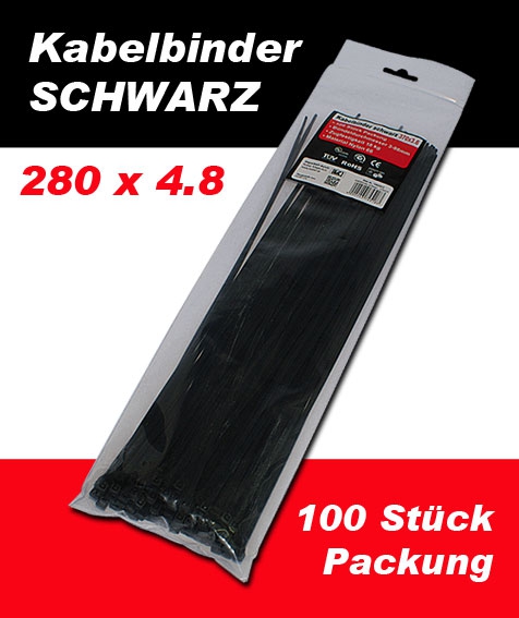 Kabelbinder / wiederverschließbare Kabelbinder