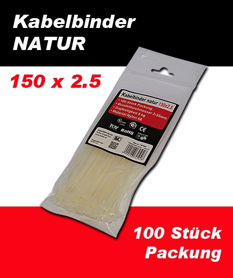Kabelbinder L 150