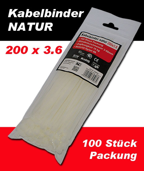 Kabelbinder L 200
