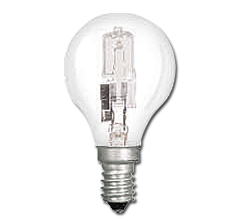 Halogen Tropfenform Hochvolt E14