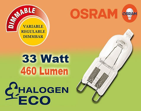 Halogen Steckbirnen Hochvolt G9