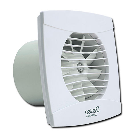 Axial-Einbau-Ventilator System 100 - schlankes Design nur 18,5 mm Abdeckung / nur 26dB(A) / 98 m3/h