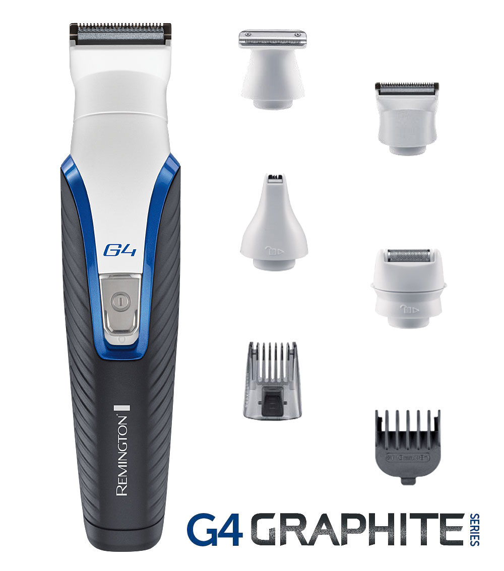 Graphite Serie G4 Rasierer PG4000 mit 4 Aufsteckköpfen - Netz-/Akkubetrieb