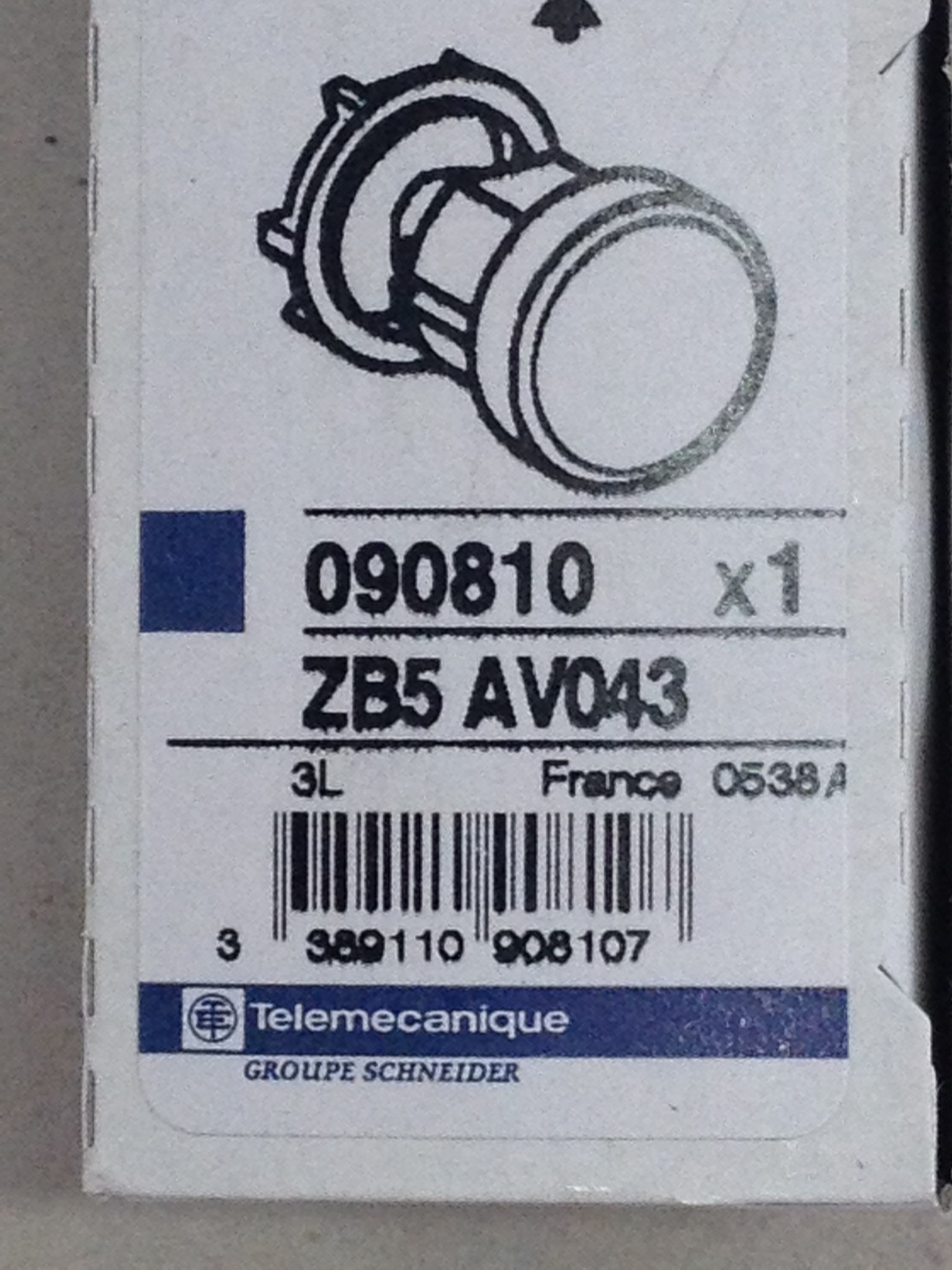 Telem. Leuchtmelder f. LED-MOD  ZB5AV033 090810