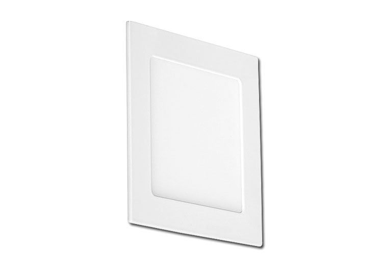 LED Deckeneinbauleuchte quadratisch 840 Lumen / 12W / 100-240V AC / 120° / 3.000K / Warmweiß / 170x170 mm