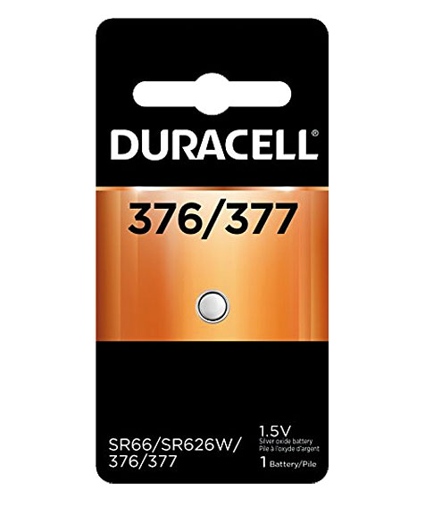 DURACELL WATCH SILVER OXIDE KNOPFZELLE 1,50V / 28mAh / SR626SW / 280-39 / 7277 / 1er Blister