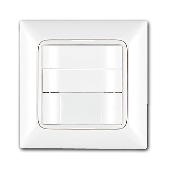 Legrand Creo 2-Leiter Hochleistungs-Bewegungsmelder mit SuperCap-Tech m/o  Handbetätigung Ultraweiß