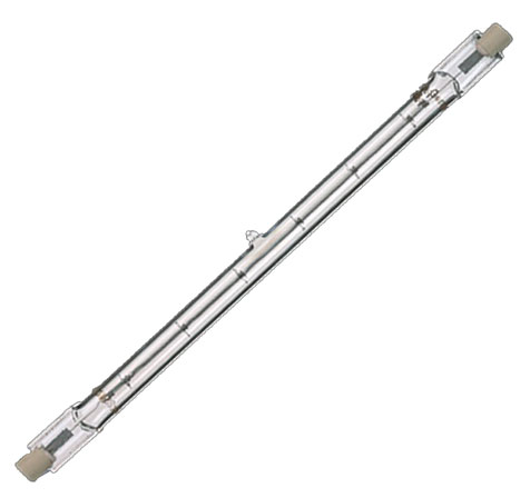 HV Halogenleuchtstab 2-sockelig RJH-TS / 33.000 lm / 1.500W / R7s / 230V / 250,7 mm / 2.900K / ww klar dimmbar