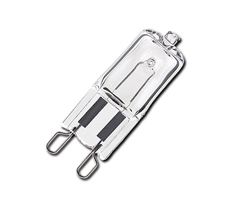 HV Halogen Stiftsockellampe / 350 lm / 28W / G9 / 220-240V / 2.700 K / 827 ww klar dimmbar