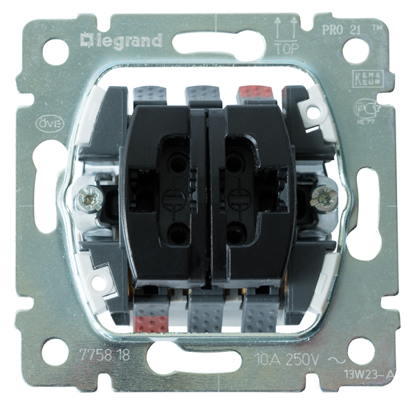 Einsatz Wipptaster Doppel 2 Wechsler