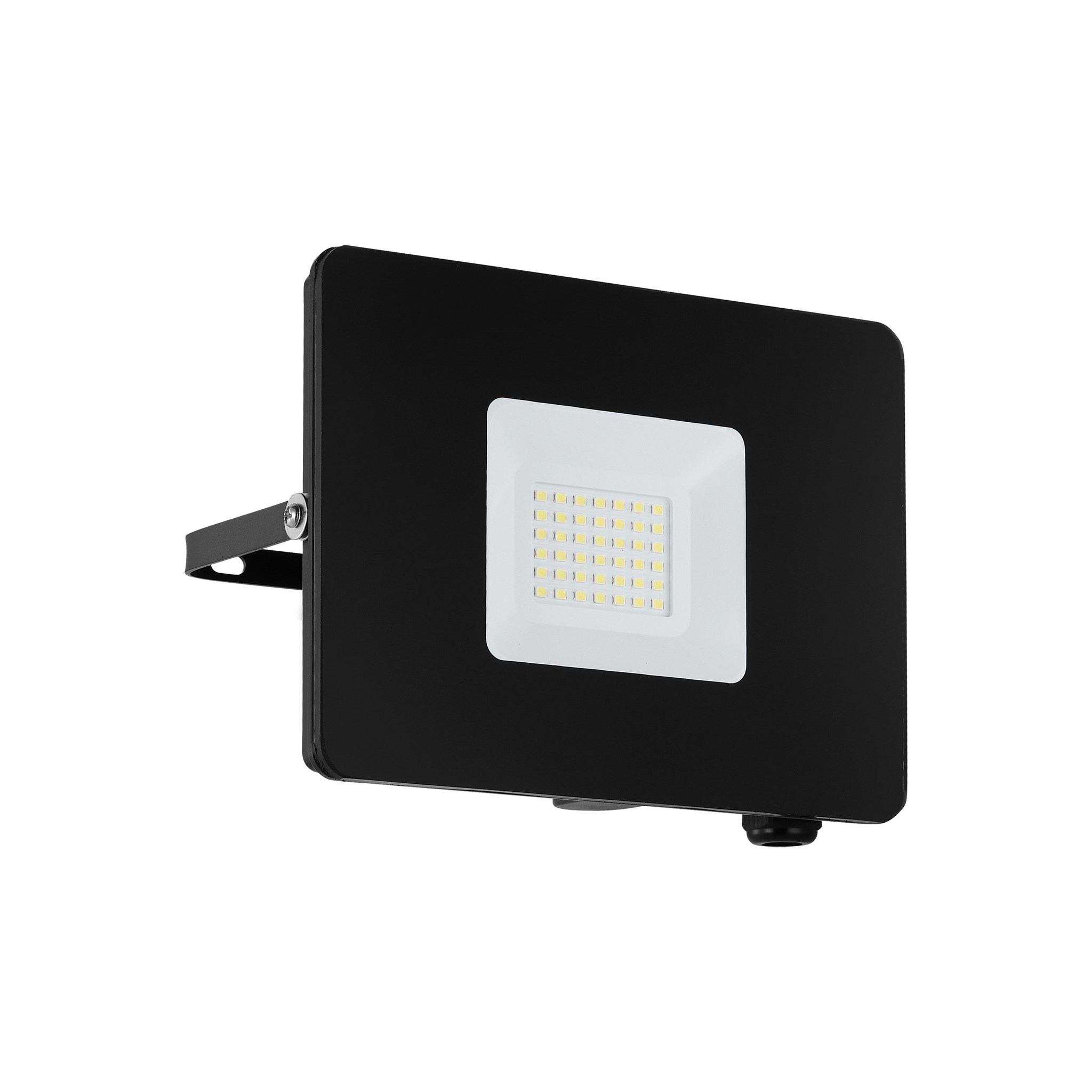 LED Flutlichtstrahler Serie FAEDO 3 schwarz / 30W LED / 2.750 lm  / 220-240V / 5.000K / Neutralweiß / A+ALU IP65 strahlwassergeschützt 