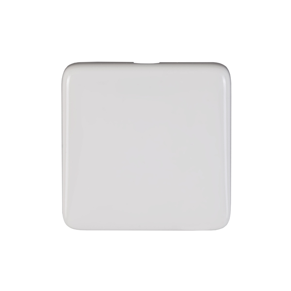 Abdeckung Leitungsauslass Creo ultraweiss