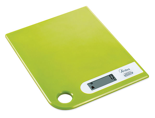 Digitale Küchenwaage grün / bis 5kg