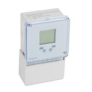 Digitale Fronttafeleinbauuhr MaxiRex D72/2 Plus 120V 50/60Hz