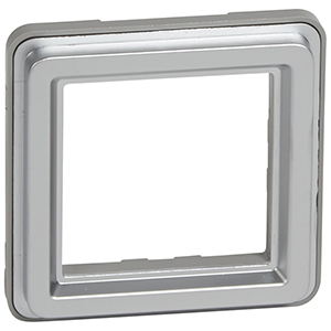 Mosaic Adapter ohne Klappdeckel SolirocIP20 IK10 grau