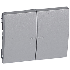 Wippe Serie mit Fenster Galea soft aluminium