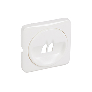 Abdeckung Hi-Fi Lautsprecher 1-fach Creoultraweiss