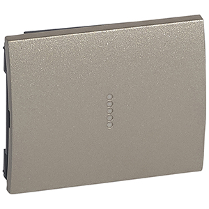 Abdeckung Zeitschalter Galea titanium