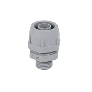 Verschr. M16 D=12 PVC grau