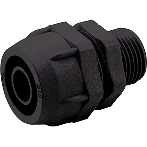 Verschr. G1/4 PA6 schwarz