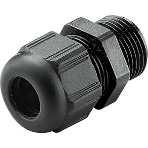 Verschr. PSP PG29 RAL9011 PA6