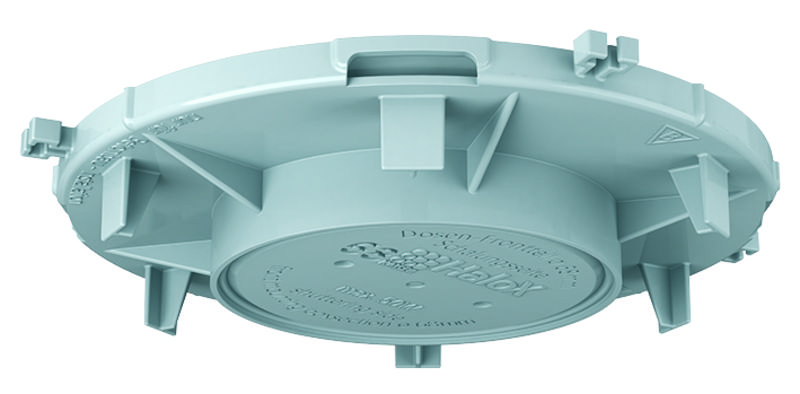 HaloX 100 Frontteil für HaloX 100 Deckenauslass Ø 68 mm für Ortbeton