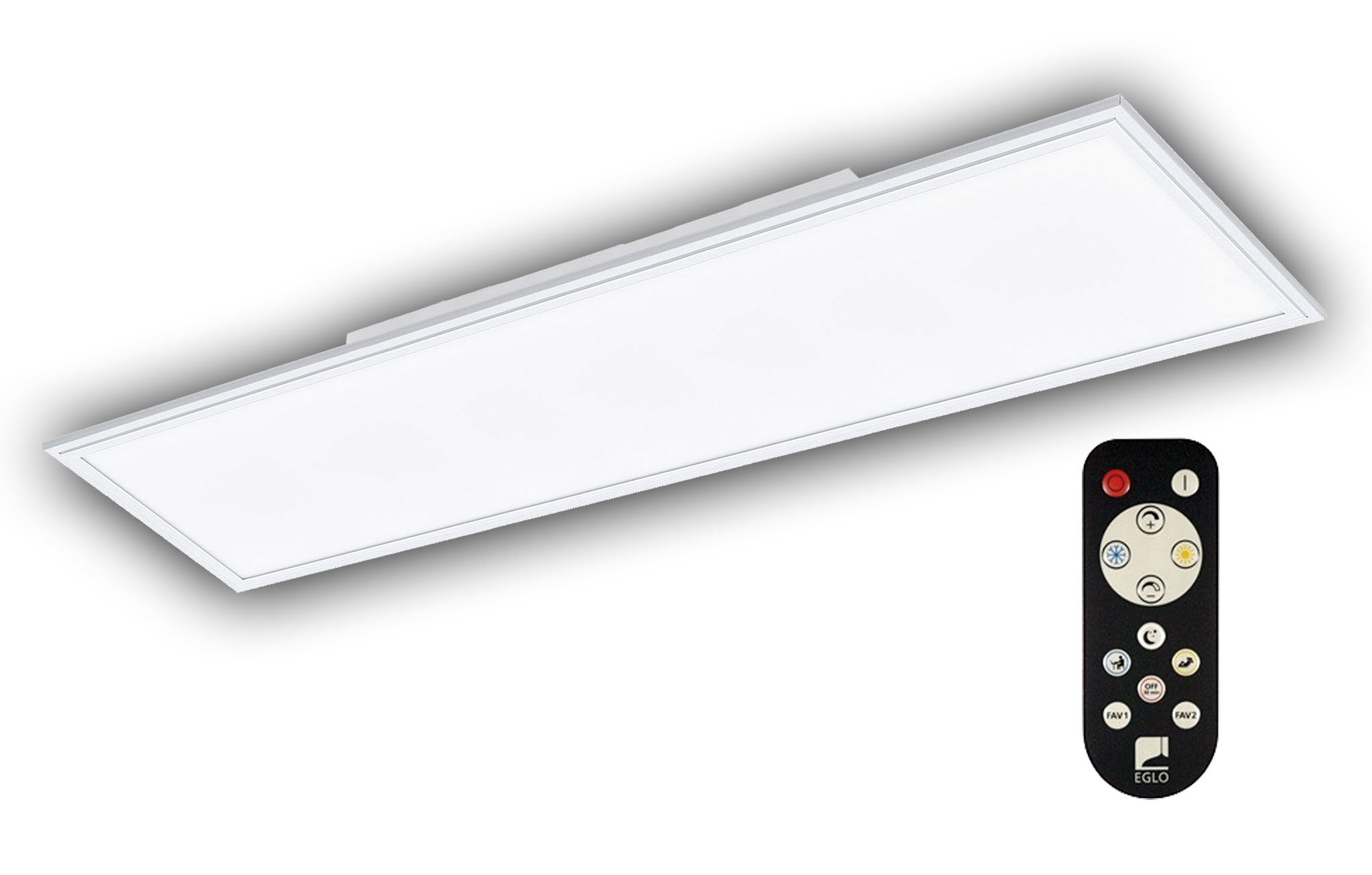 LED Deckenleuchte Salobrena A weiß / dimmbar / ALU IP20 / 3.900 Lumen / 222W LED / 220V-240V / 2.700-6.500 K / ww-tw-kw / A+
