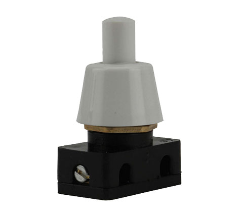 Einbau-Druckknopfschalter 1-polig / 1A / 250V