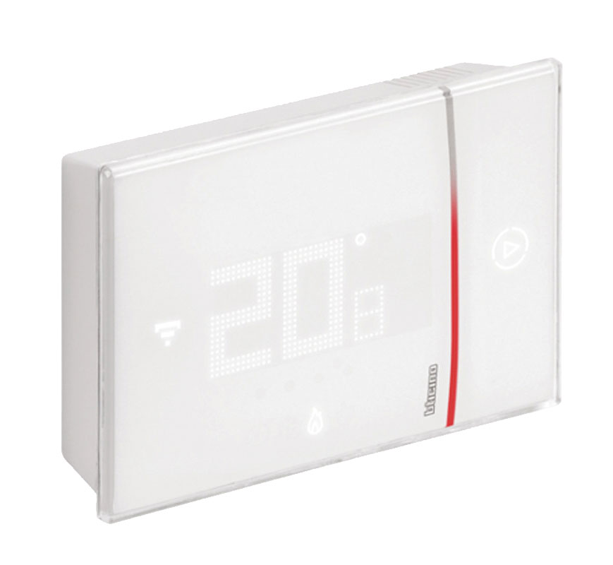 Bticino Smarther Vernetztes AP Thermostat weiß - Profi-Version 