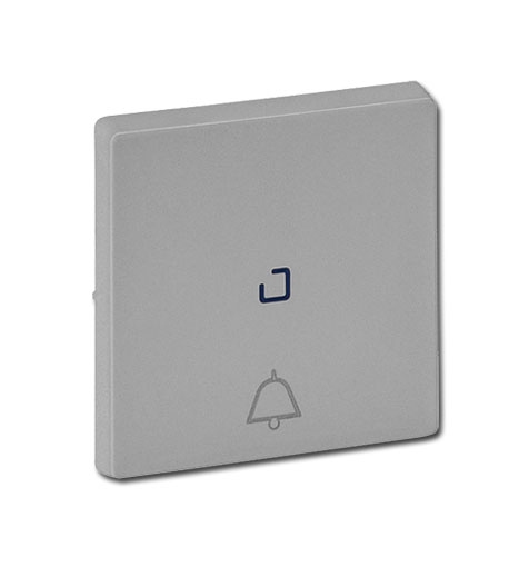 Legrand Valena Life Wippe beleuchtet Glocke Farbe Aluminium