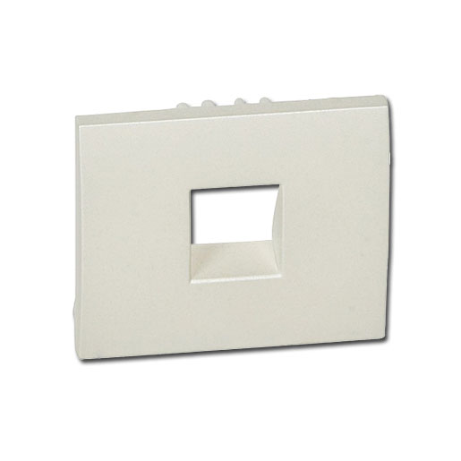 Legrand UP Abdeckung Vdi 30° mit Beschriftungsträger Flach Galea perlmutt
