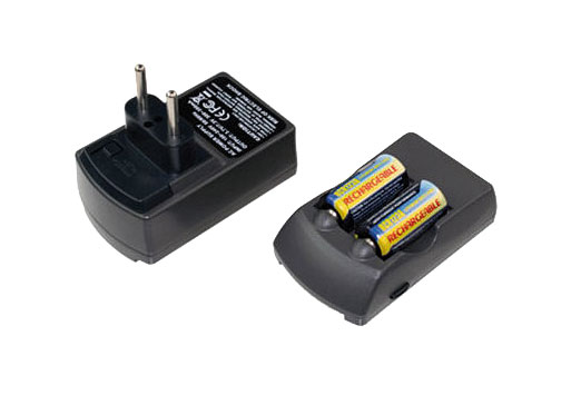 Ladegerät Connect 3000 / 2fach für 2x CR123A LI-ion Akkus